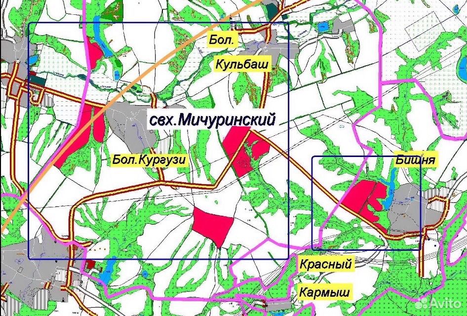 Карта васильево зеленодольский район