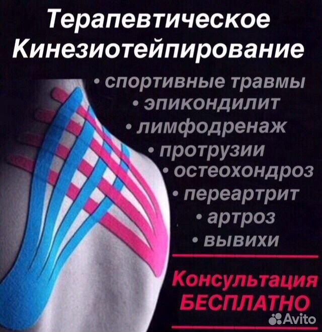 Схема кинезиотейпирование лица