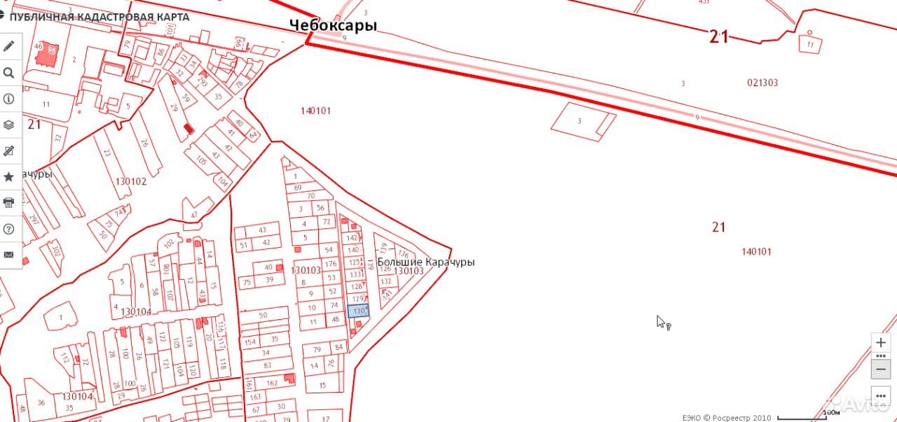 Кадастровая карта снт восход