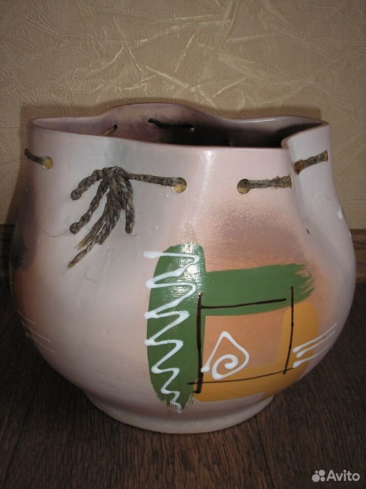 Горшок (керамика) для цветов купить на Зозу.ру - фотография № 1