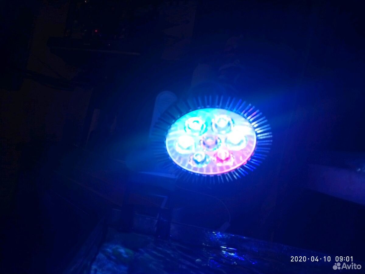Светодиодная лампа для нано рифа 27 ват с держател купить на Зозу.ру - фотография № 2