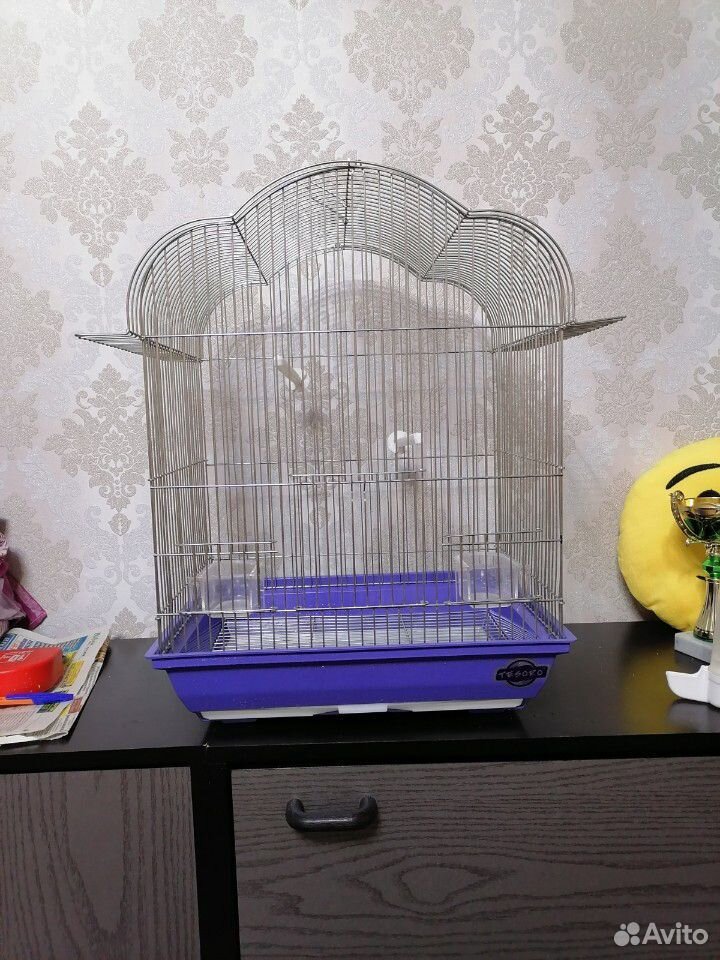 Клетка для попугаев купить на Зозу.ру - фотография № 1