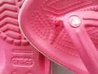 Шлепанцы crocs розовые объявление продам