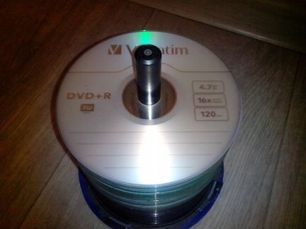 DVD-диск Verbatim DVD+R 4.7Gb (25шт.)