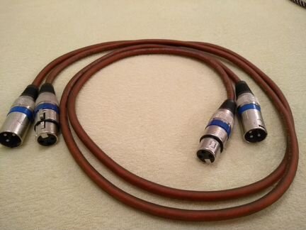 Балансный XLR кабель 1m