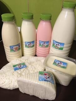Натуральные молочные продукты