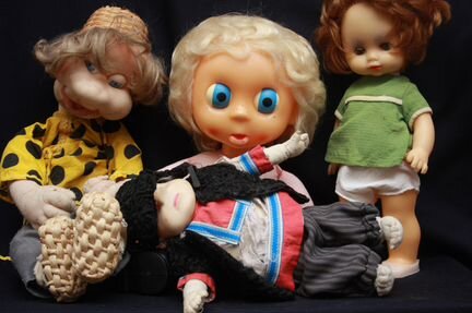 Куклы и пупсы СССР игрушки советские