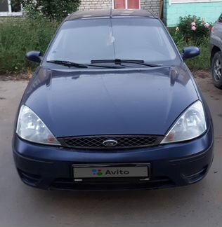Ford Focus 1.6 МТ, 2002, седан