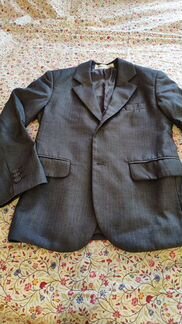 Школьный серый пиджак 128р 8 лет