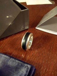 Кольцо мужское Calvin Klein, стерлинговое серебро