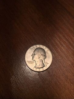 Монета Liberty 1984г