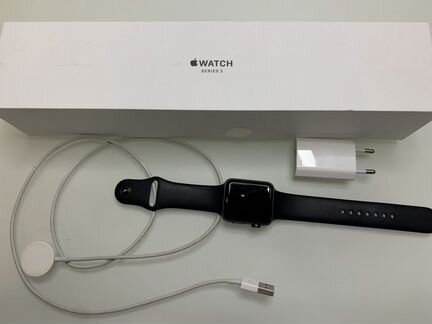 Часы Apple Watch Series 3 42mm Space Gray Aluminum