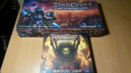 Настольная игра Starcraft + дополнение Brood war