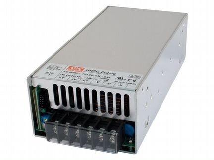 Hrpg-600-48 Блок питания, 13A, 624W, 48VDC Mean We