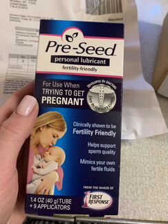 Смазка для зачатия pre-seed объявление продам.