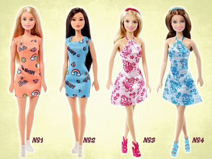 Новые куклы Barbie в ассортименте. Оригинал
