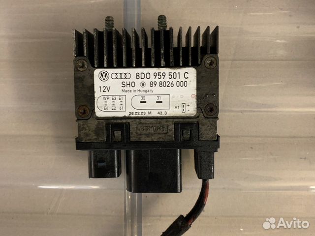 Блок управления вентилятором Volkswagen Т5 passat