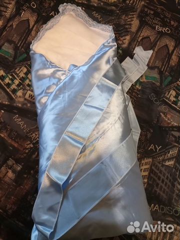 Одеяло на выписку для мальчика