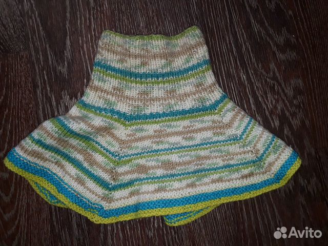 Воротник детский вязаный