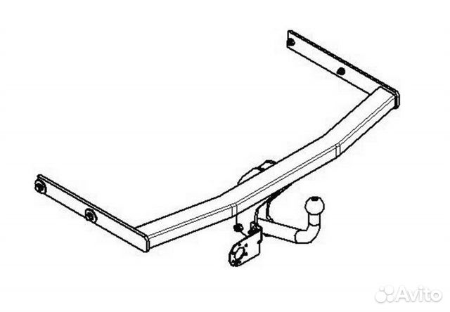 Фаркоп на Skoda Fabia (кроме RS) (2004-2014)