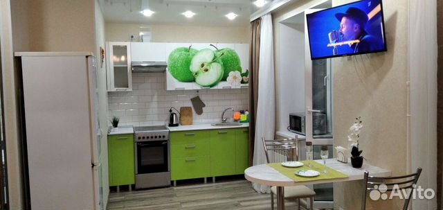 

1-к. квартира, 32 м², 2 кровати