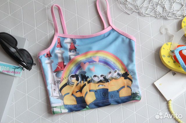 Км Купальный верх на девочек