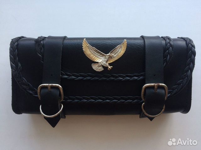 Мотосумка кофр на переднюю вилку мото