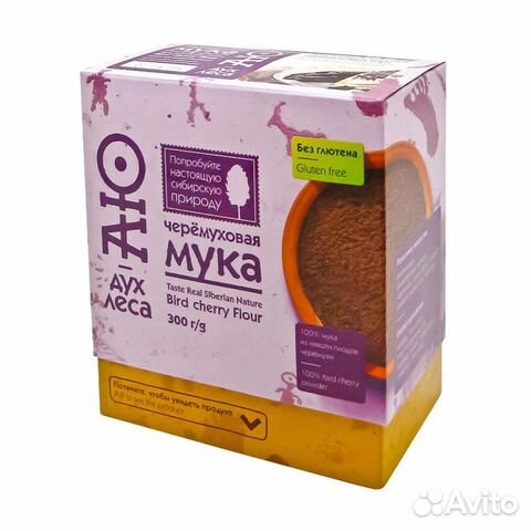 Черемуховая мука (bird cherry flour) аю 300г