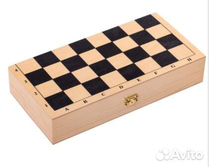 Игра 3в1 (нарды, шахматы, шашки) 40х20х6см Классик