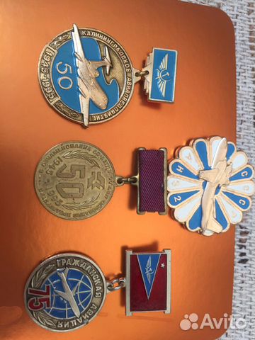 Значки авиация