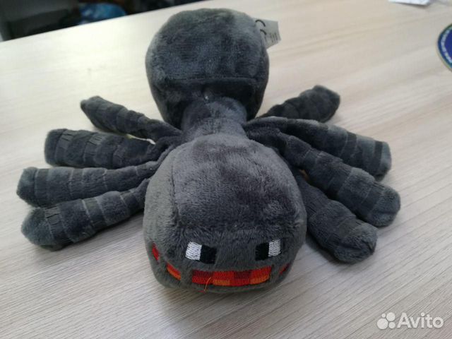 Мягкая игрушка майнкрафт паук