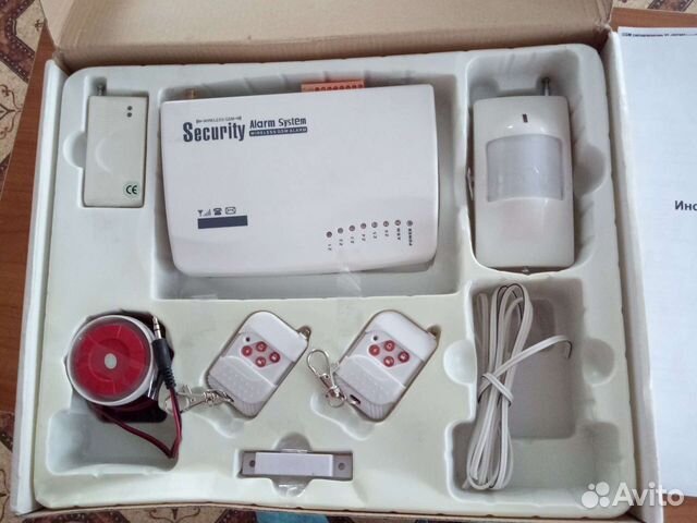 Сигнализация с gsm