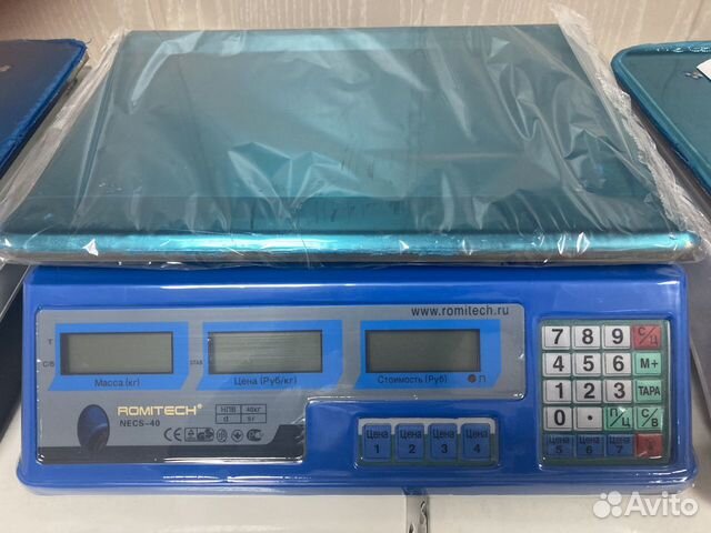 Весы электронные торговые до 40 кг