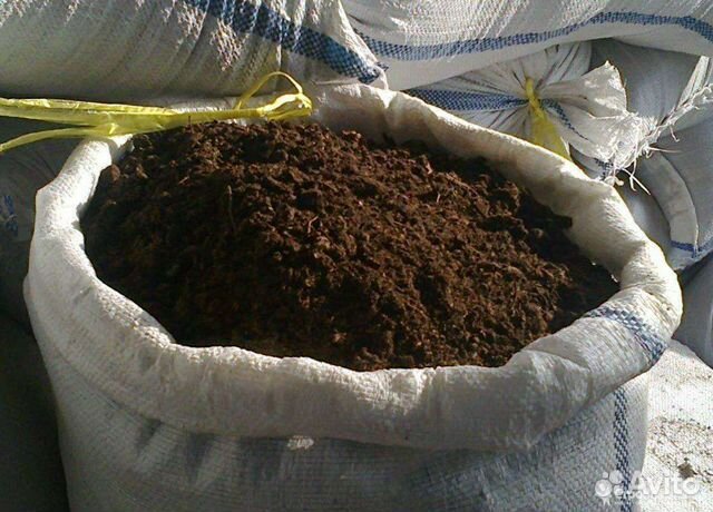 Перегной в мешках