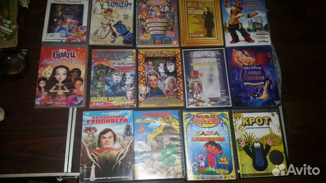 Детские видио - сказки на DVD