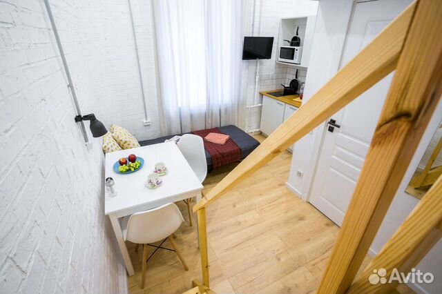 

Квартира-студия, 12 м², 2 кровати