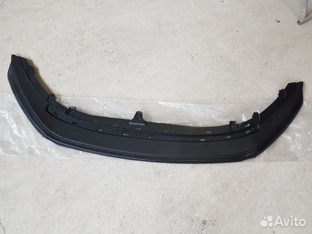 Спойлер переднего бампера Volkswagen Polo Sedan