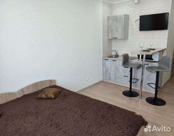 

Квартира-студия, 23 м², 2 кровати