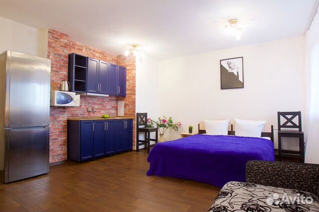 

Квартира-студия, 30 м², 2 кровати