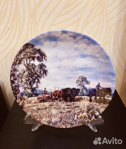 Тарелка Декоративная Wedgwood Англия Фарфор