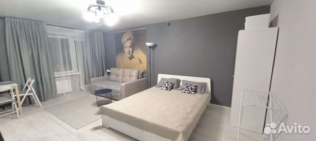 

1-к. квартира, 30 м², 2 кровати