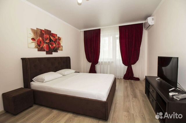 

1-к. квартира, 60 м², 2 кровати
