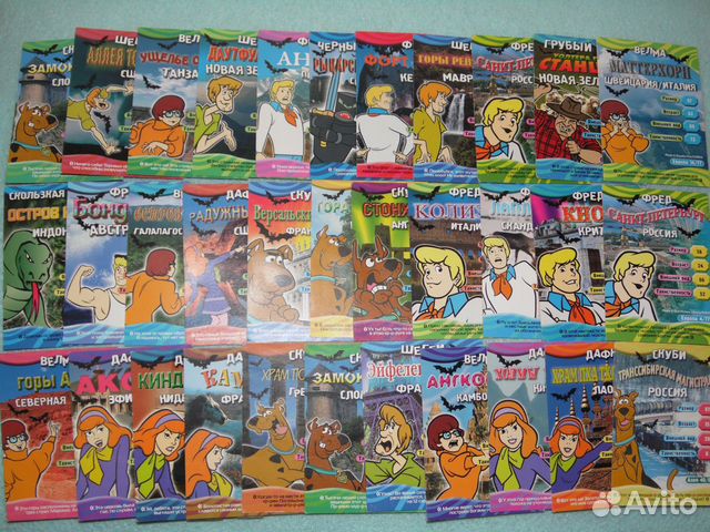 Scooby-Doo Скуби-Ду карточки 180шт, 2006 г, Новые