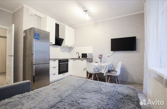 

Квартира-студия, 27 м², 2 кровати
