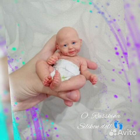 Кукла реборн силиконовая