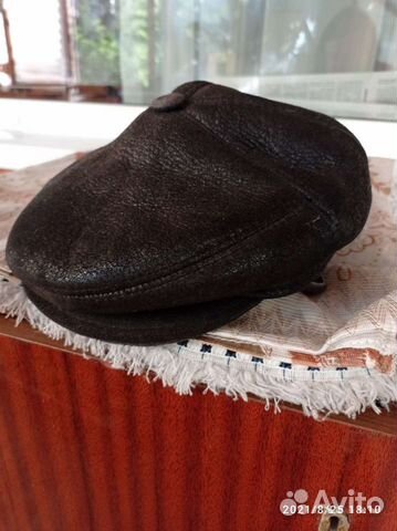 Кепка теплая мужская из овчины