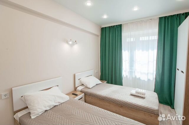 

Квартира-студия, 20 м², 2 кровати