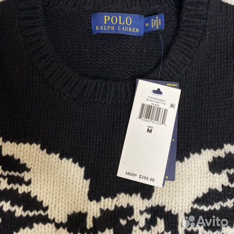 Свитер Polo Ralph Lauren (шерсть) S, M