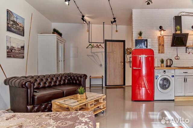 

Квартира-студия, 42 м², 1 кровать