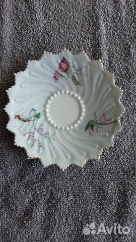 Блюдце. Кузнецов для Филиппова. 19 век